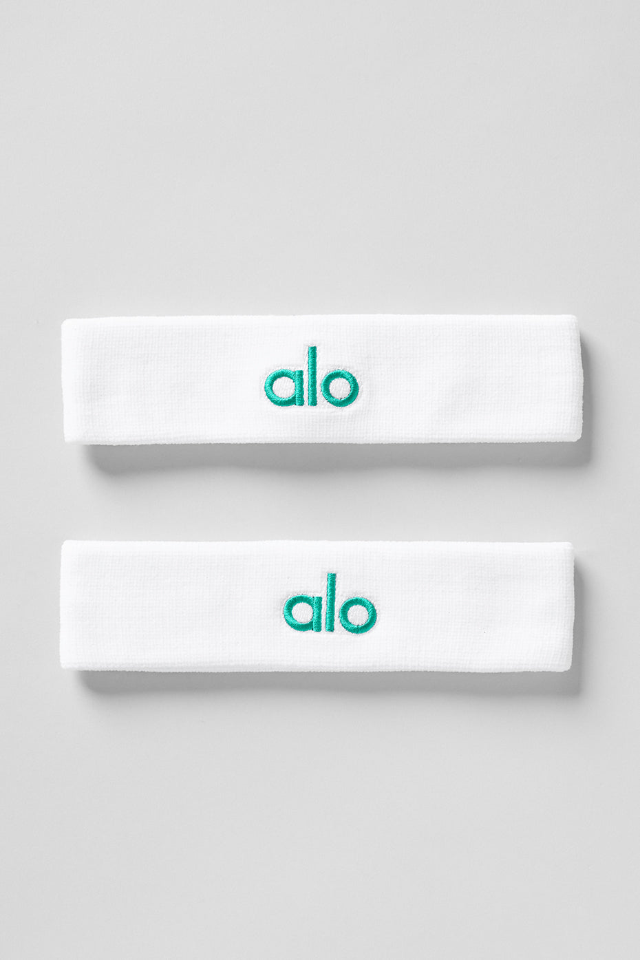 Close-up of Glow Athletic Headbands showcasing the fabric texture.