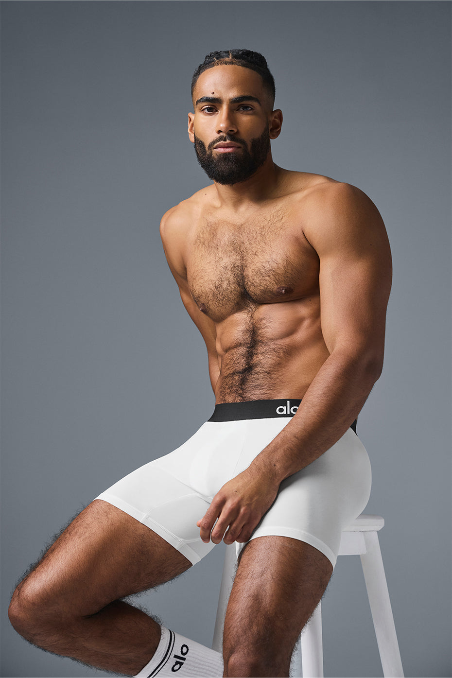 Back view of Elite Performance Boxers, demonstrating the second-skin feel.
