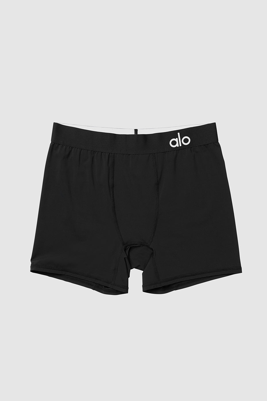Hero performance boxer in black showcasing supportive fit for men