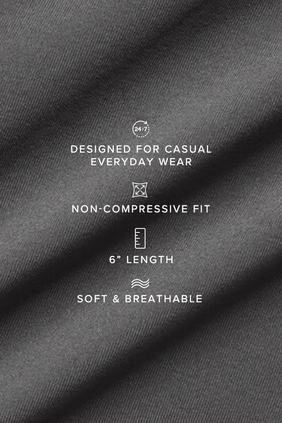 Grey modal fabric boxers styled for womens comfort during travel