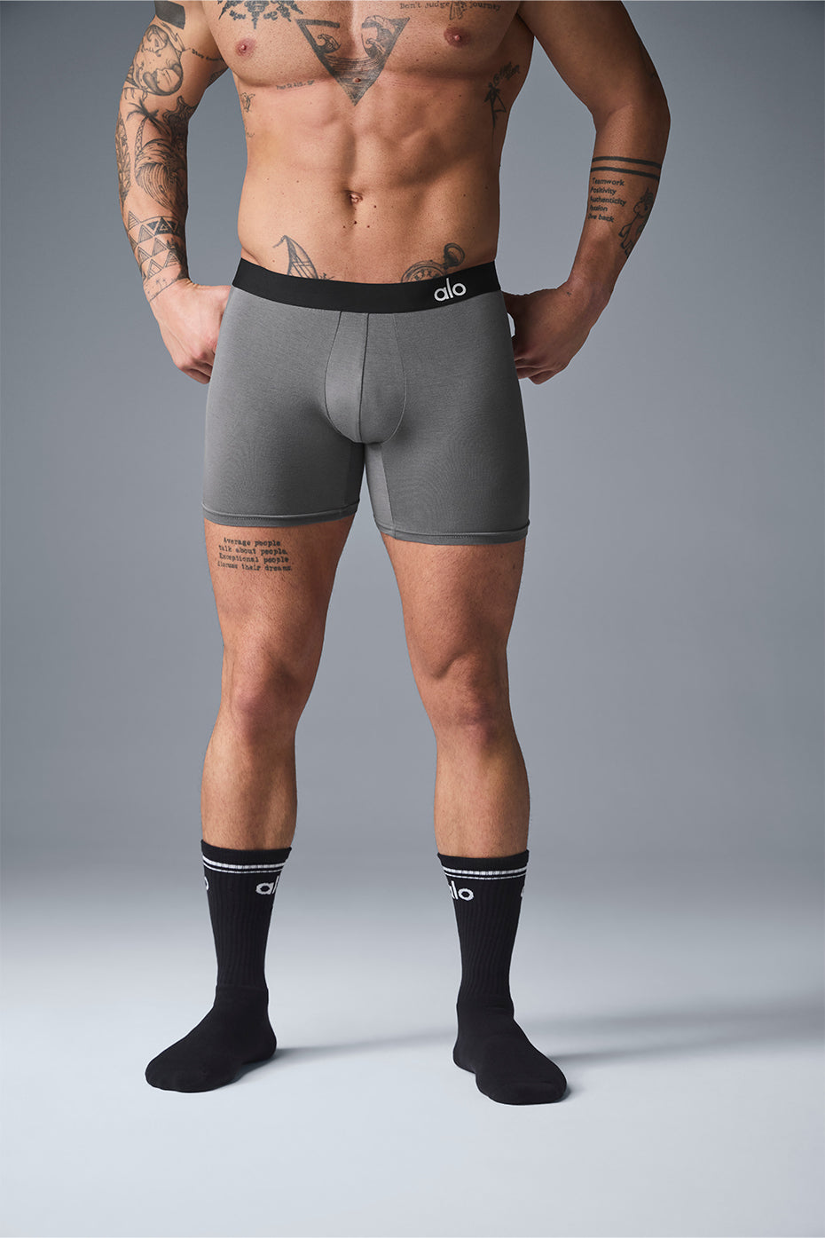 Close-up of modal boxers showing smooth fabric texture and waistband