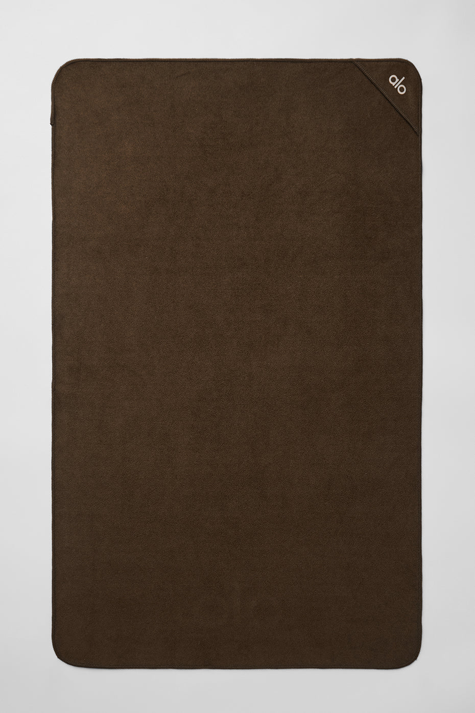 Close-up of ultra-absorbent microfiber texture for hot yoga