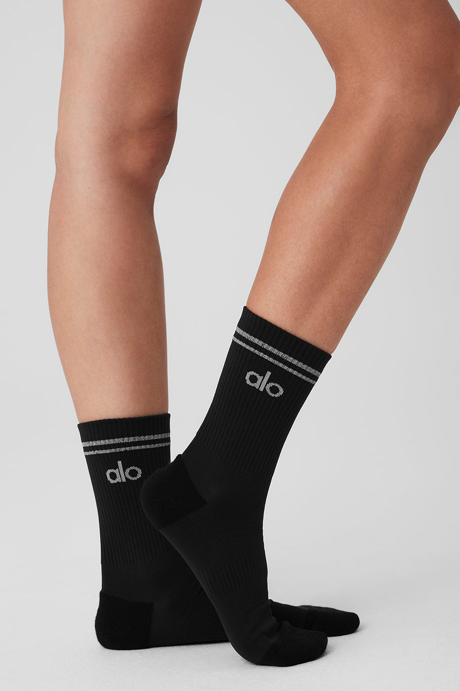 Close-up of All-Weather Unisex Performance Socks showcasing moisture-wicking fabric.