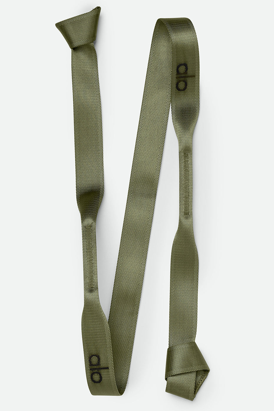 Jungle yoga strap showcasing its vibrant design and functionality.