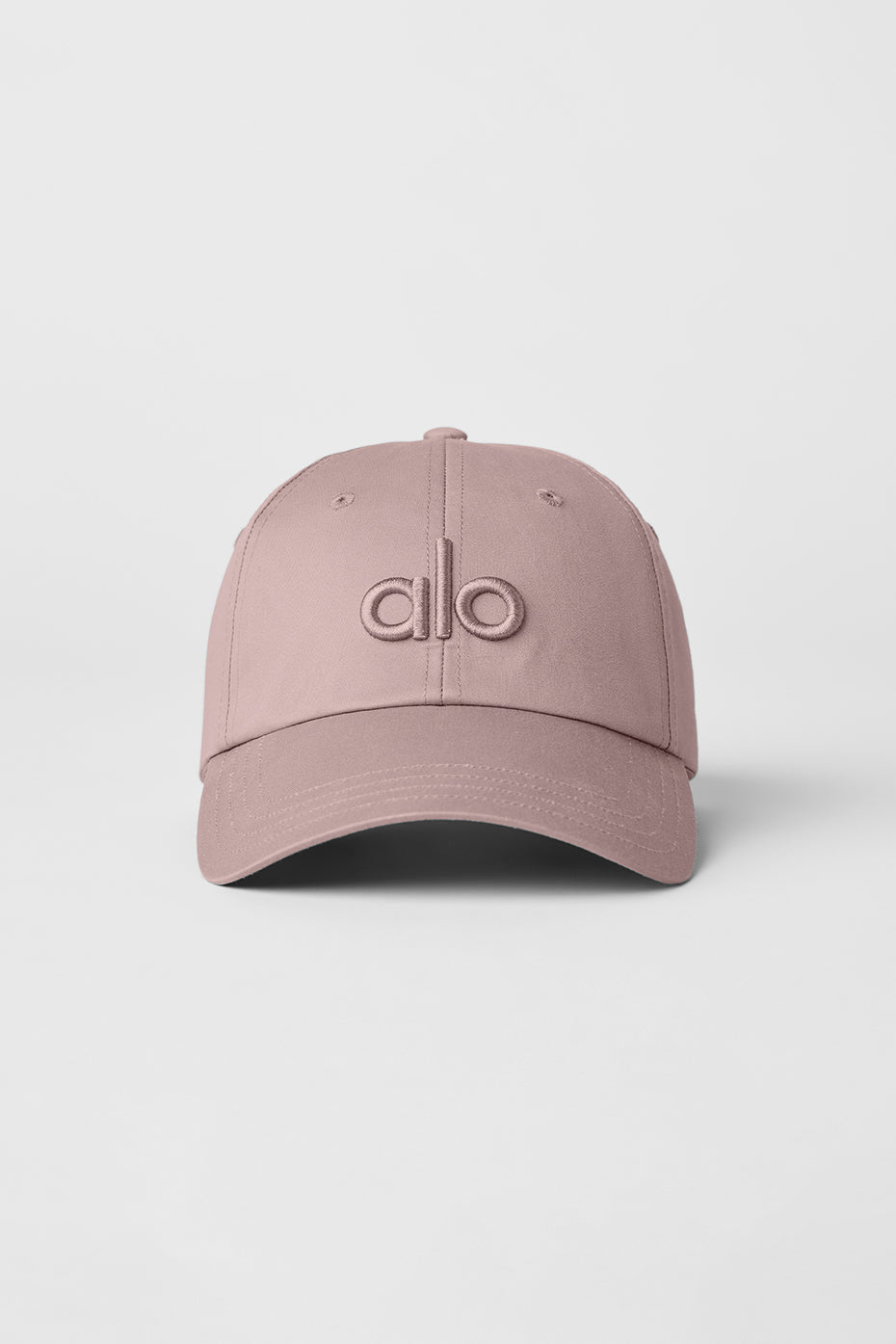 Side angle of the modern dad cap showcasing the logo.