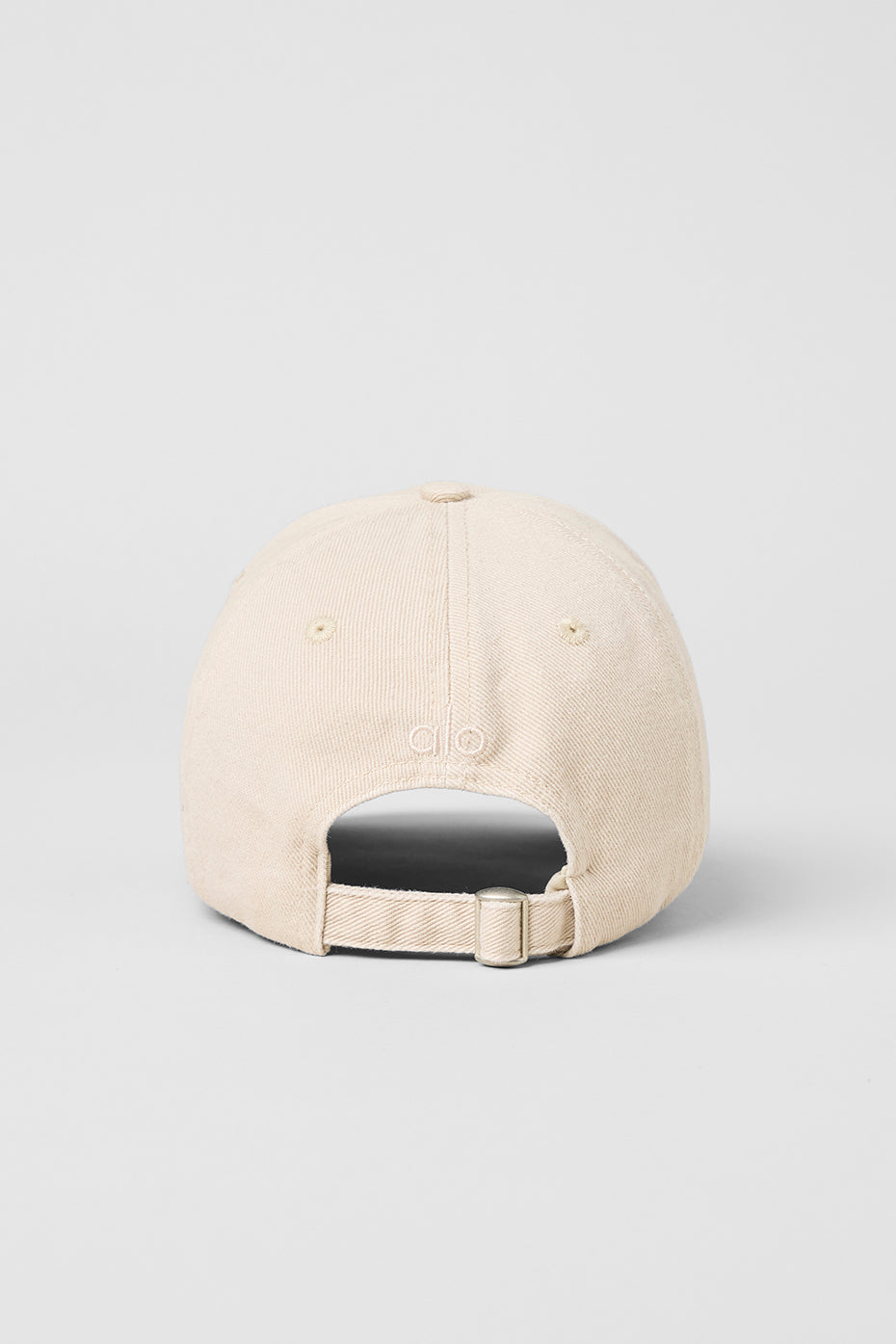 Side angle of the dad hat showcasing the adjustable strap.