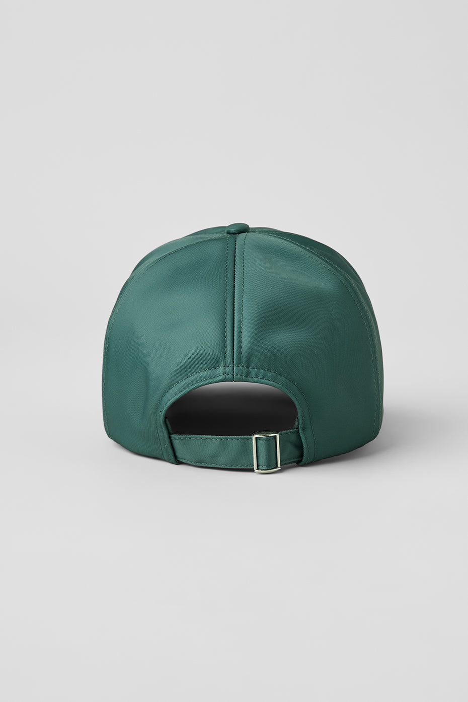 Close-up of satin finish and adjustable strap on winter hats hat