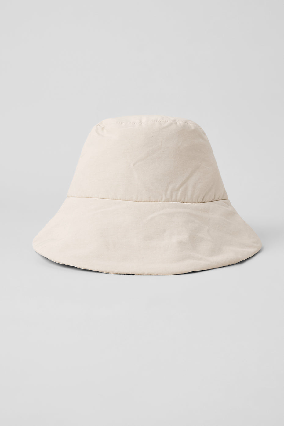 Close-up detail of golf bucket hat embroidery