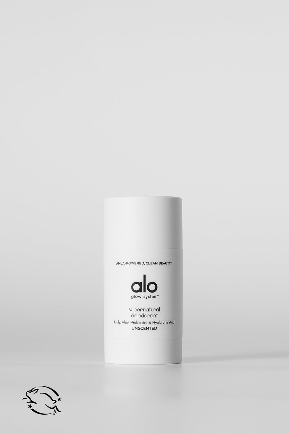 Close-up of Pure Essence Unscented Deodorant bar, showcasing its smooth texture.