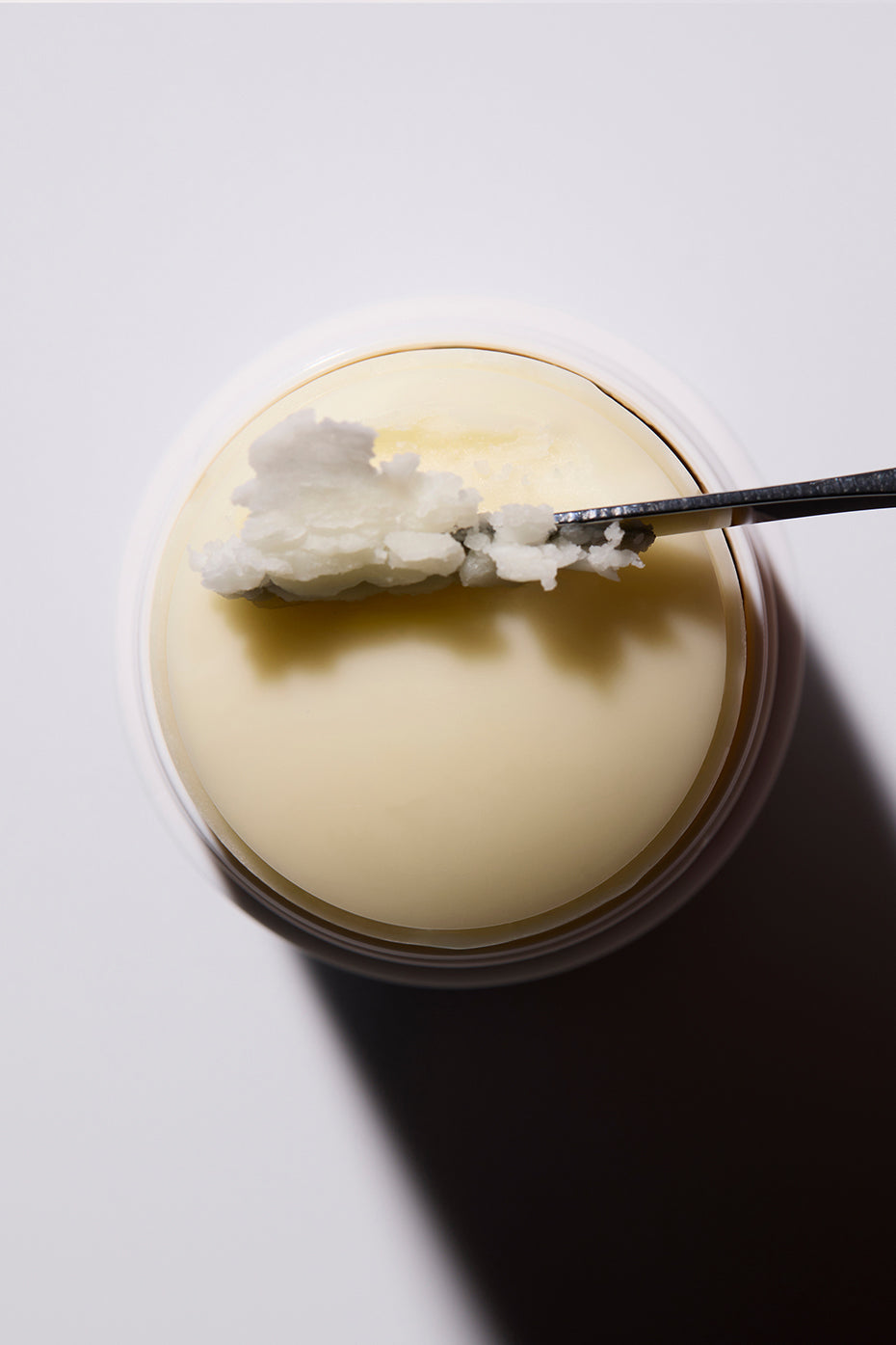 Close-up of the glide-on deodorant bar highlighting smooth texture