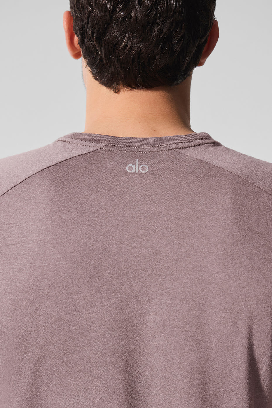 Close-up of the soft fabric of the Triumph Raglan Tee, perfect for casual outings.
