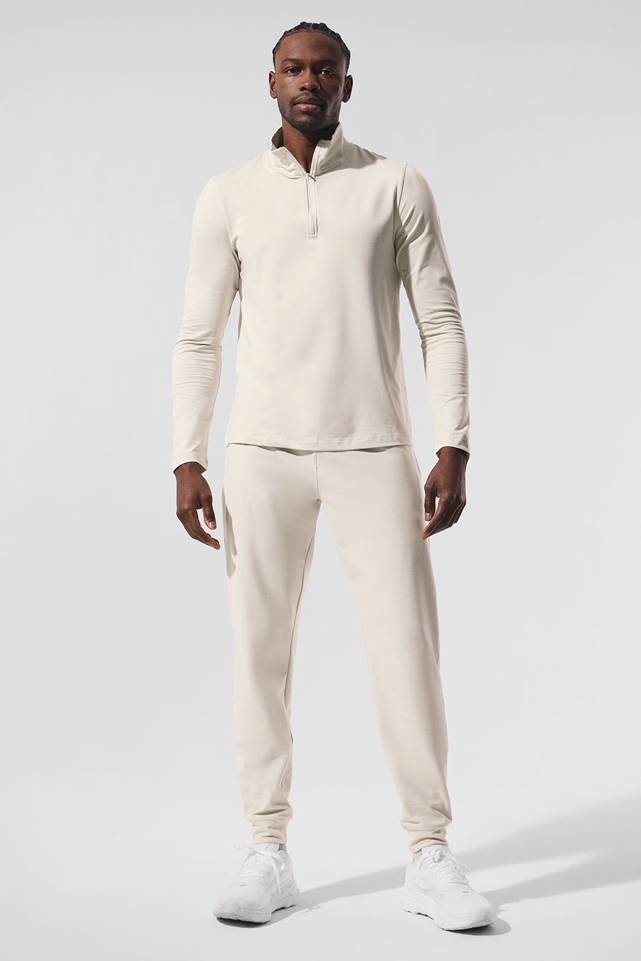 Back view of the Elevate Performance shirt, perfect for layering or wearing solo.