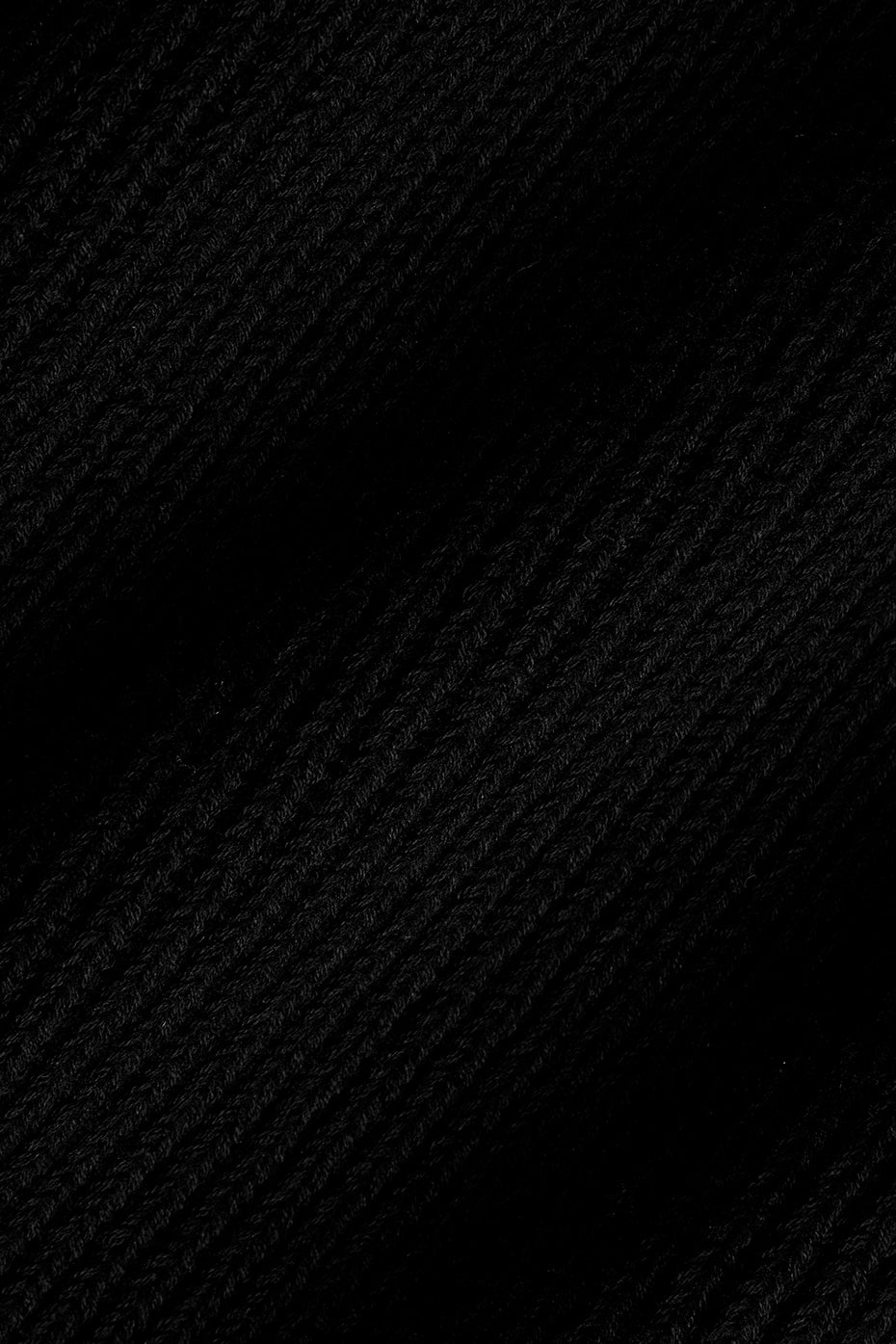 Back view of the mens full zip sweater, demonstrating its stylish silhouette.