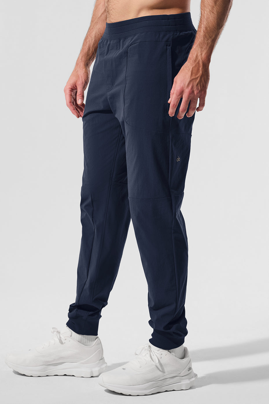 Mens tall athletic pants styled for both gym and casual wear.