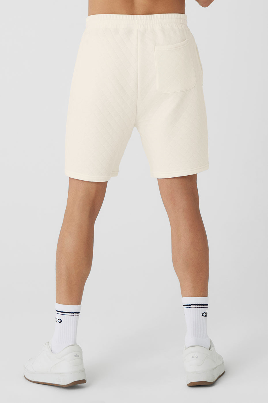Side angle of mens shorts camouflage, highlighting the breathable design.