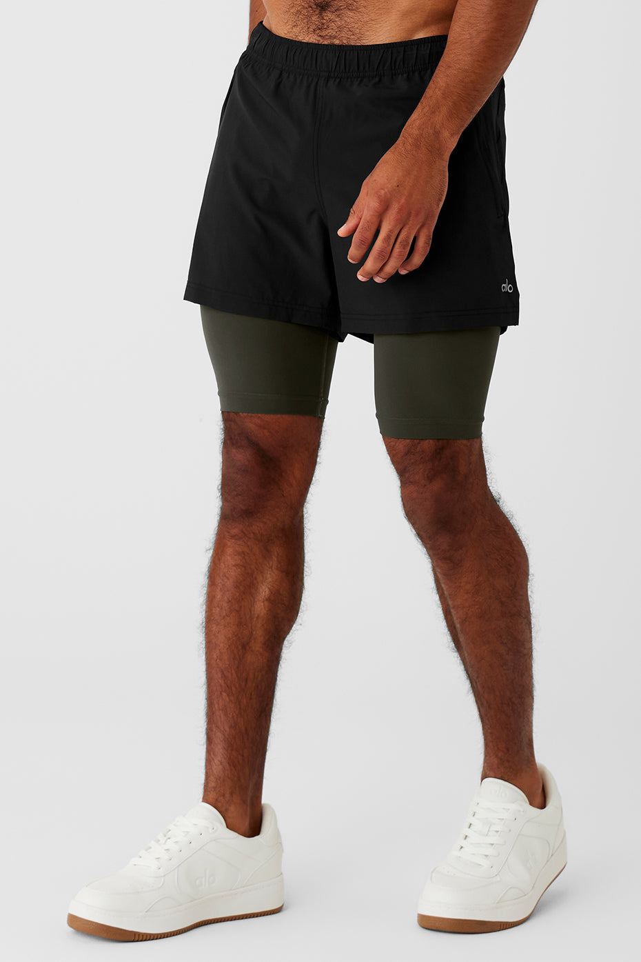 Side profile highlighting the performance woven outer shell and sleek design