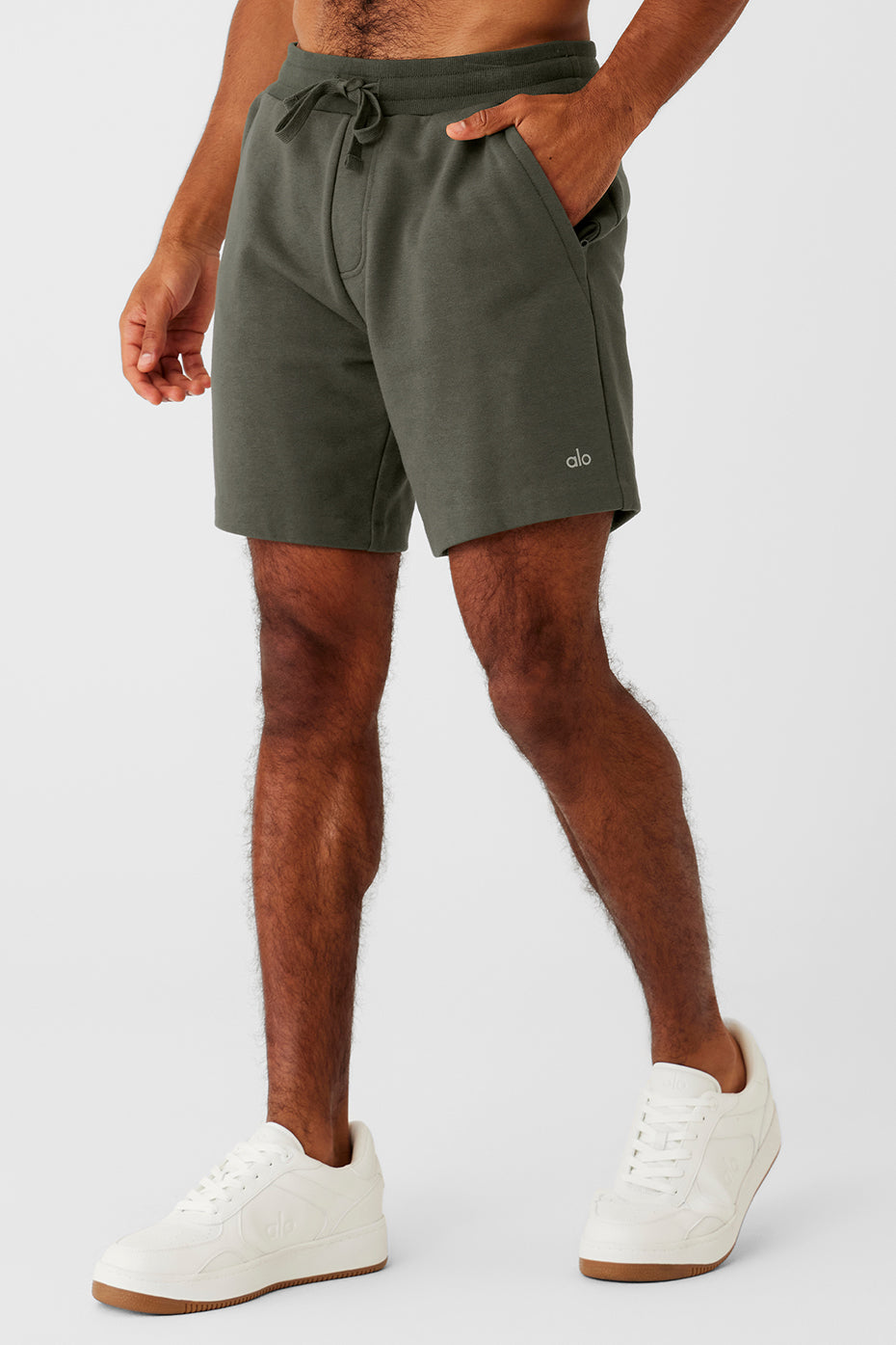 Back view of the Chill Shorts highlighting the single back pocket.
