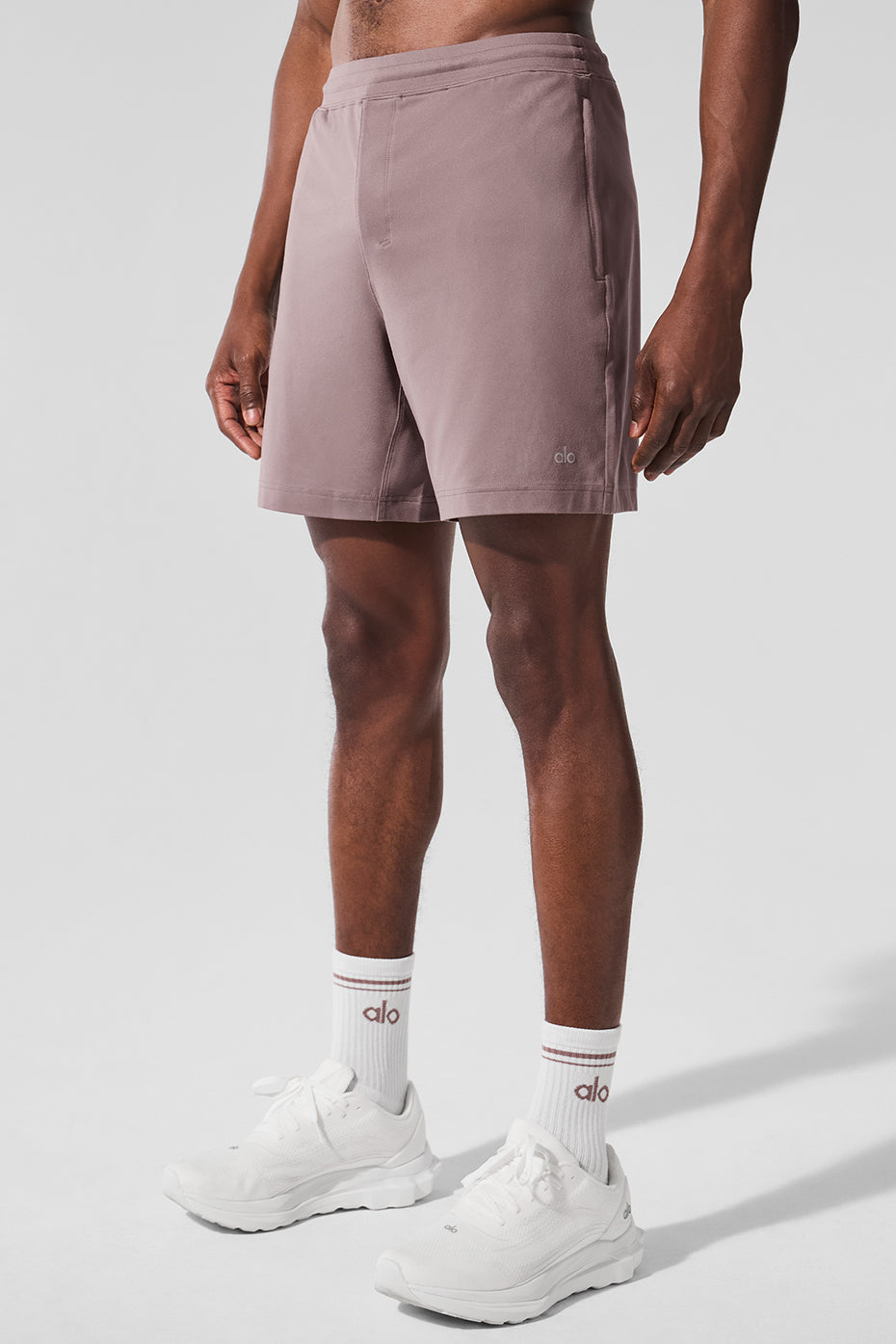Back view of Conquer React shorts, perfect for athletic activities.