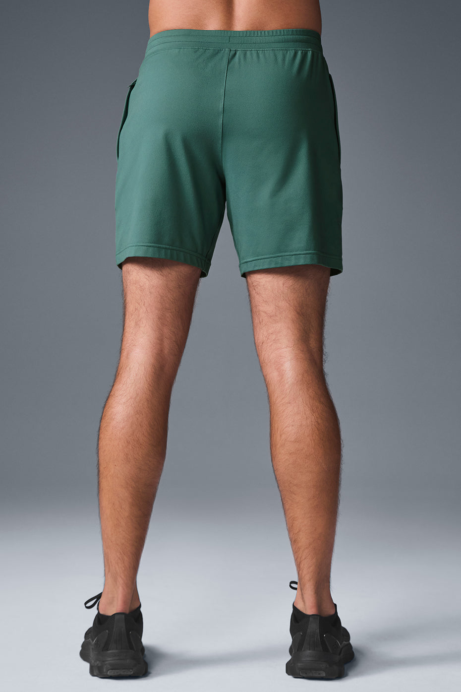Close-up of drawcord detailing and sueded fabric texture