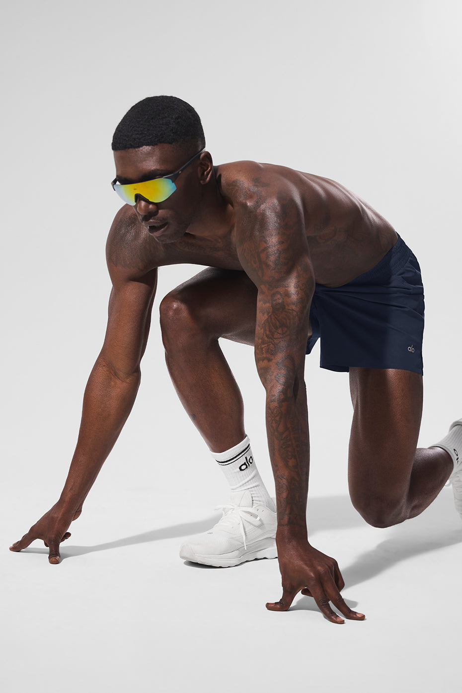 Side view showing breathable fabric and waistband detail.