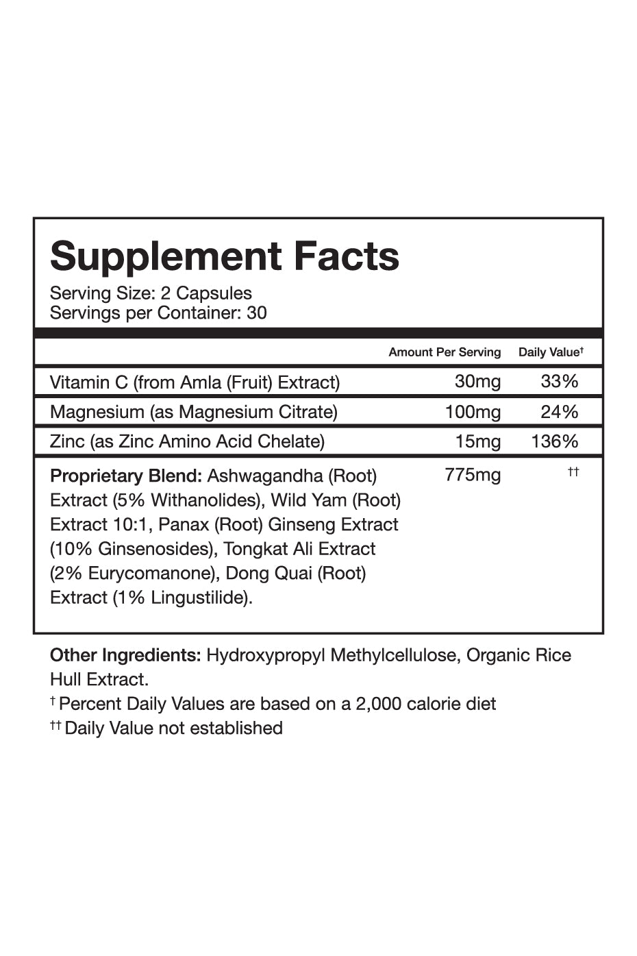 Elysium Her Arousal Capsules displayed with natural ingredients, emphasizing their vegan and cruelty-free nature.