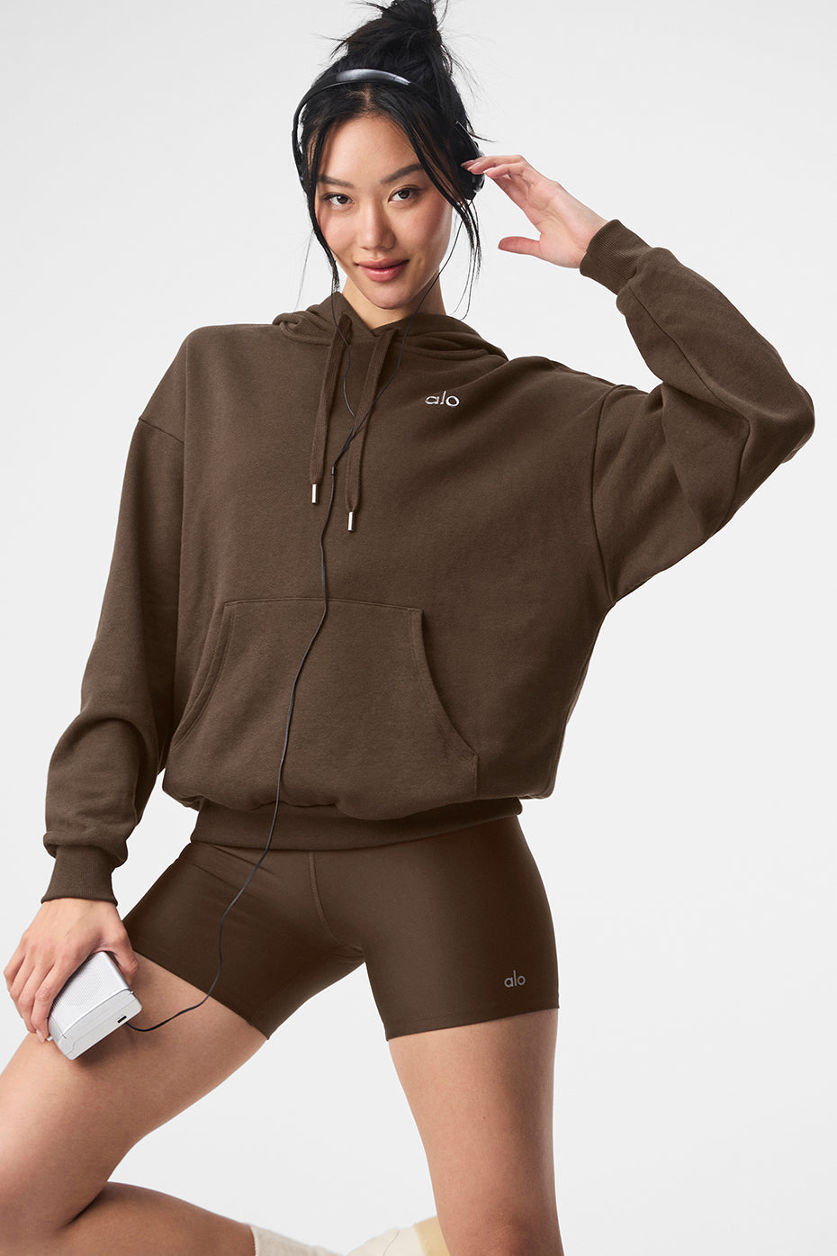 Streetwear hoodie styled with jeans for an everyday look.