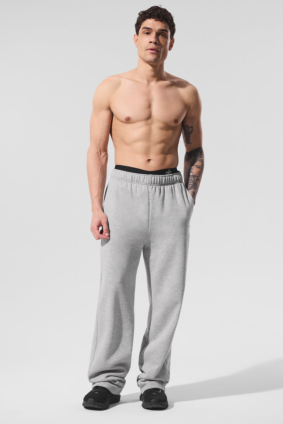 Side view showcasing the fit of the Accolade athletic pants.