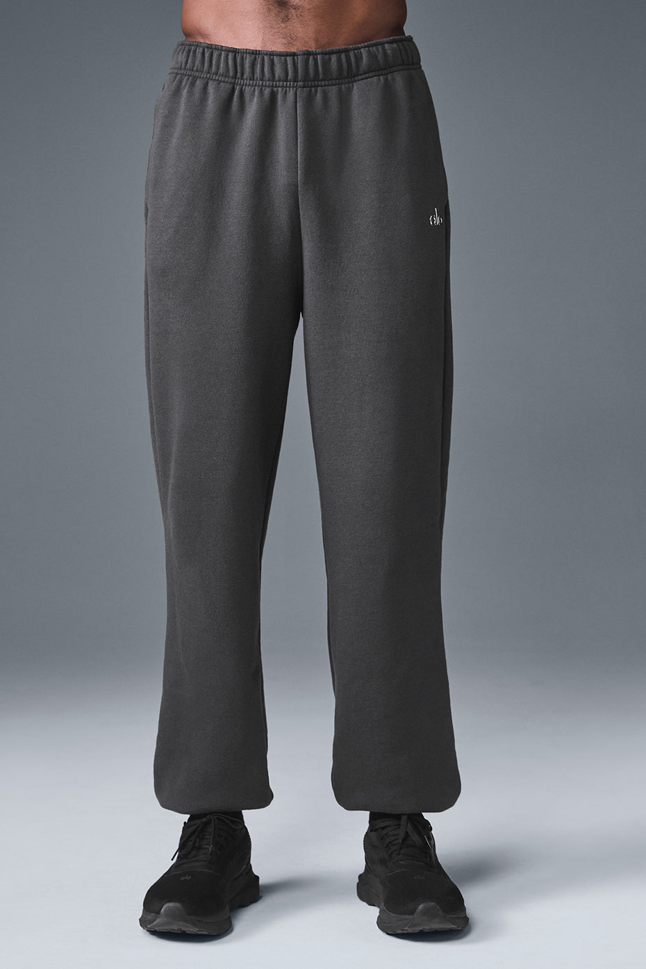 Front view of Accolade Unisex Lounge Sweatpants in Anthracite