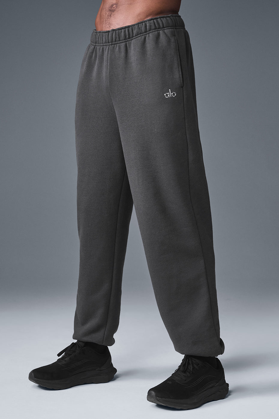 Back view highlighting the elastic waistband of the Accolade Sweatpants