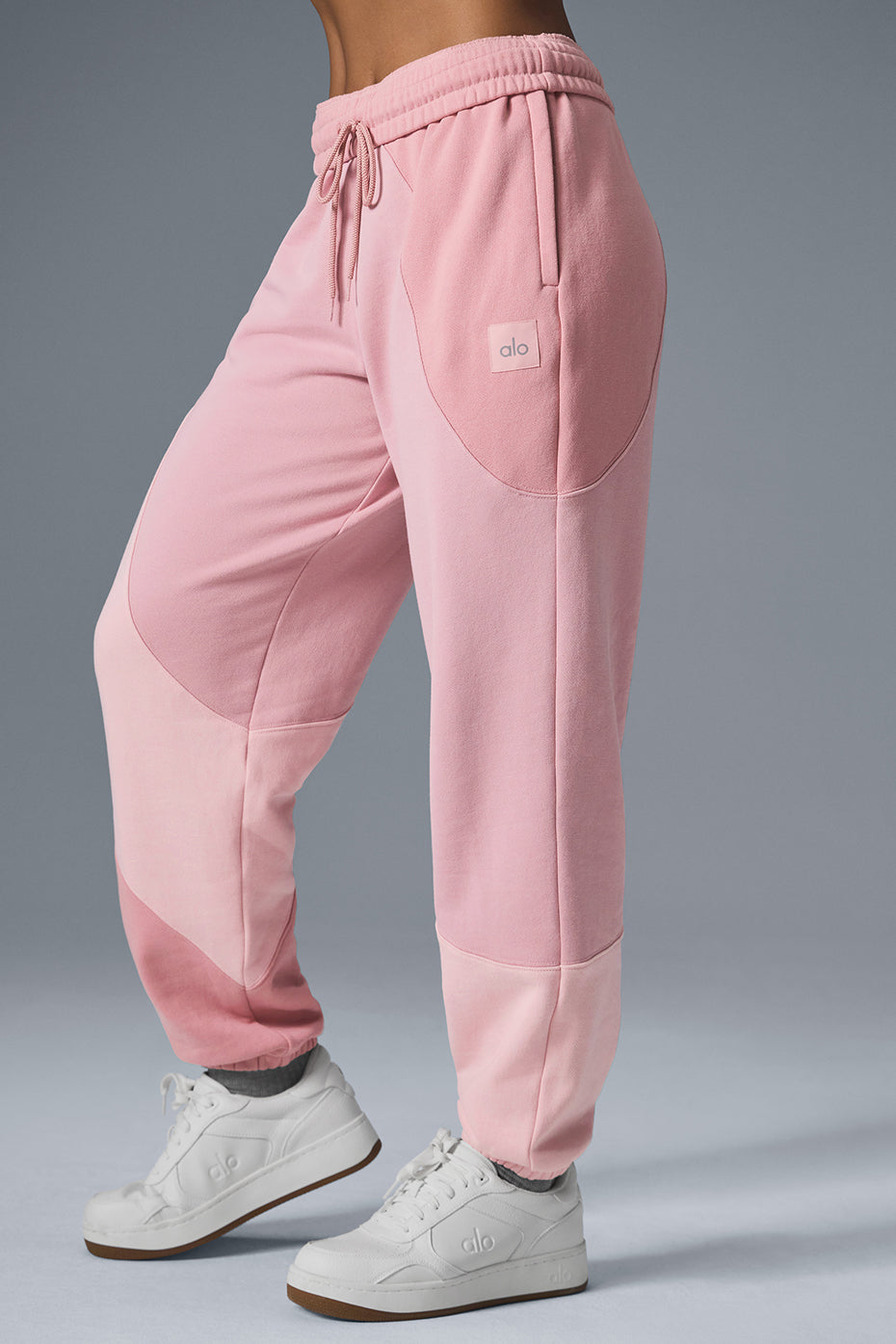 Styled outfit featuring matching hoodie and sweatpants for loungewear
