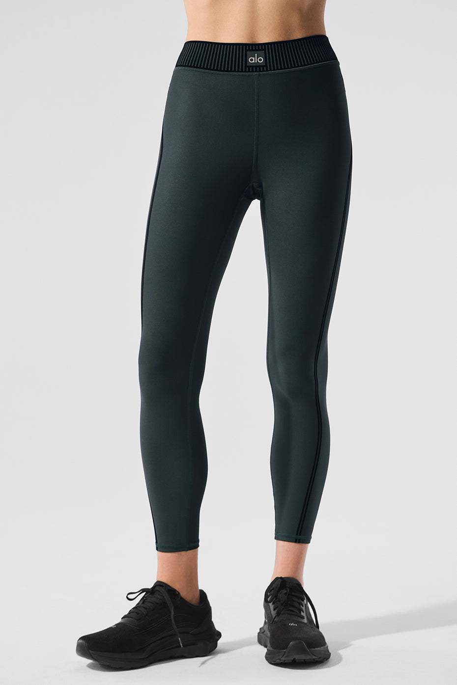 Back view showing flattering seam detailing