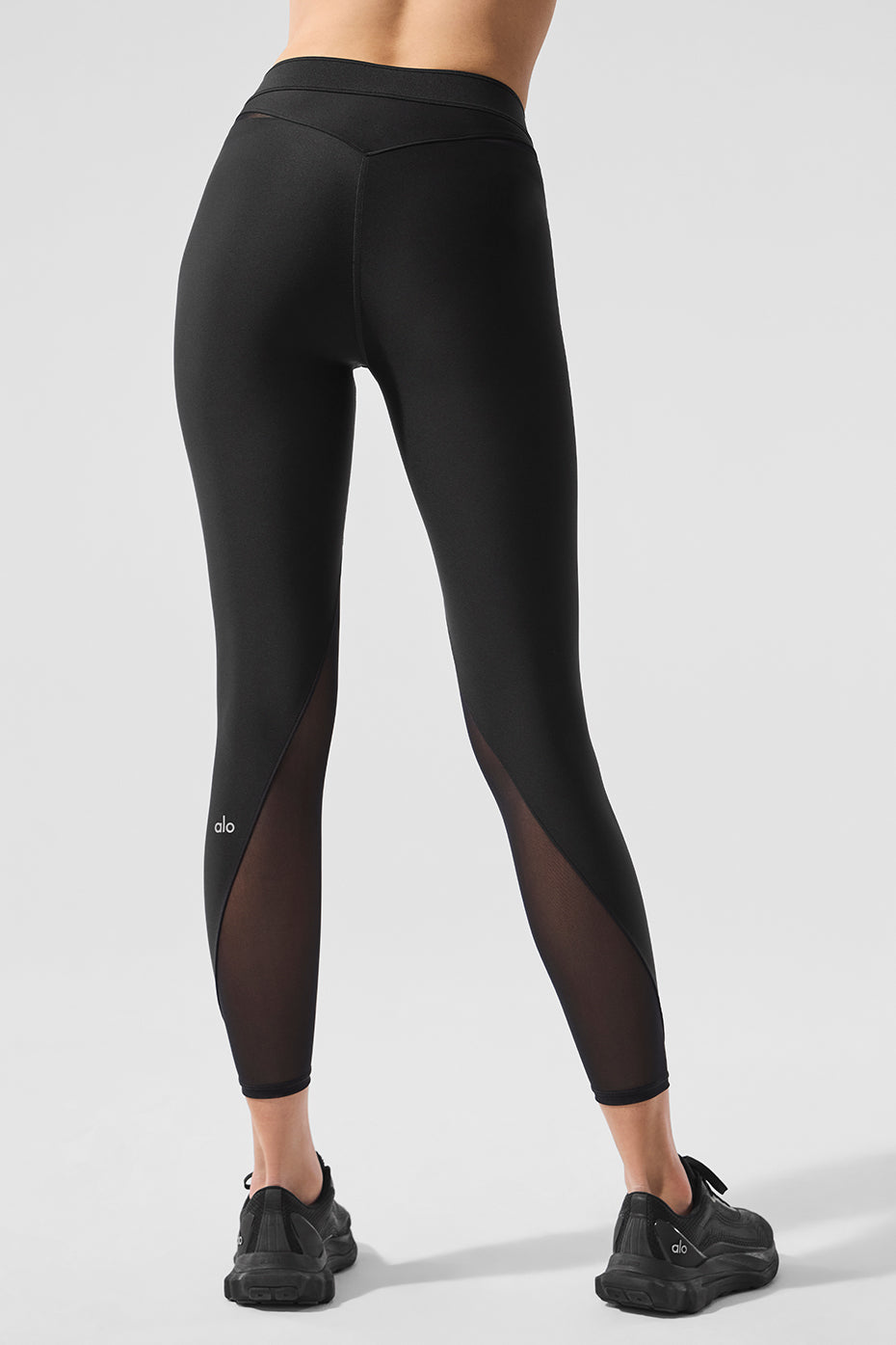 Back view of the Airlift high-waist leggings highlighting the fit and design.