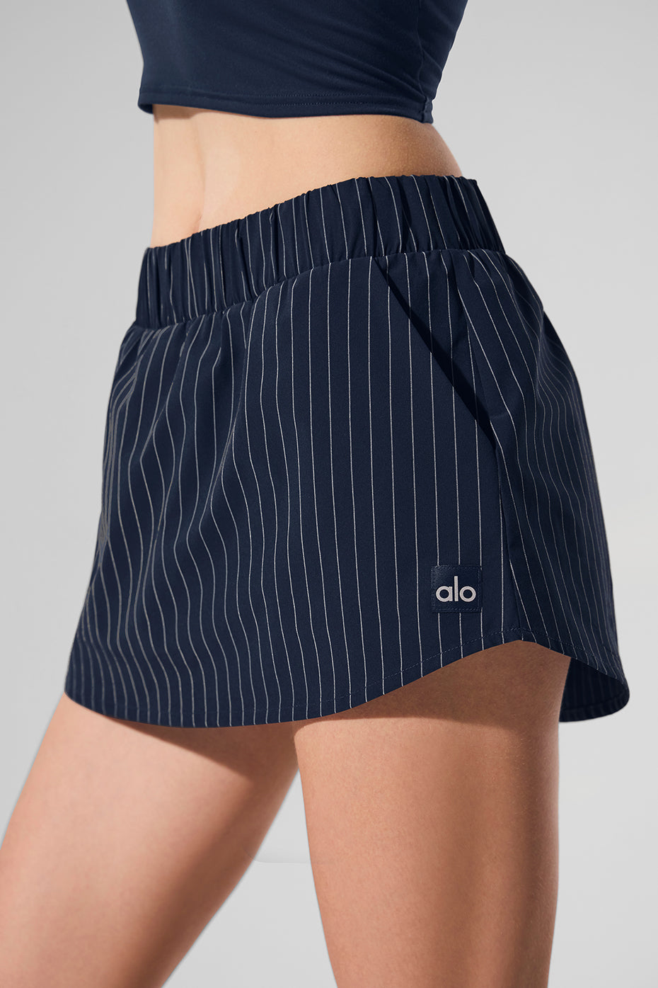 Side angle of daylight skirt styled with a casual blouse, perfect for brunch