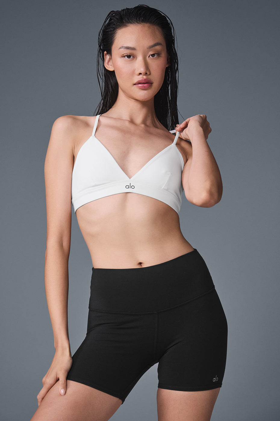 Stylish layered look with an oversized crop top