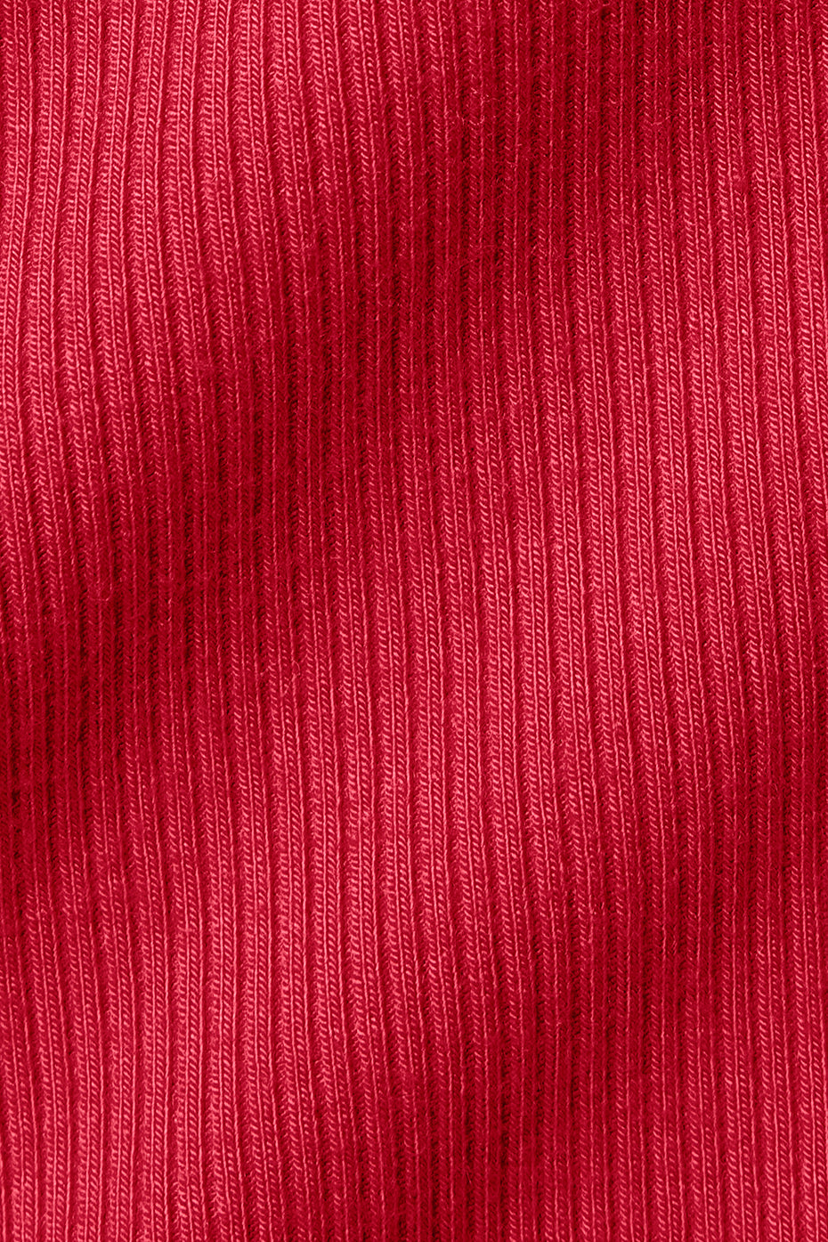 Side view of the built-in bra tank highlighting keyhole and halter design.