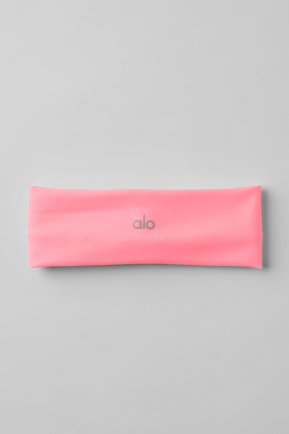 Close-up of the Airlift headband showcasing its moisture-wicking fabric.